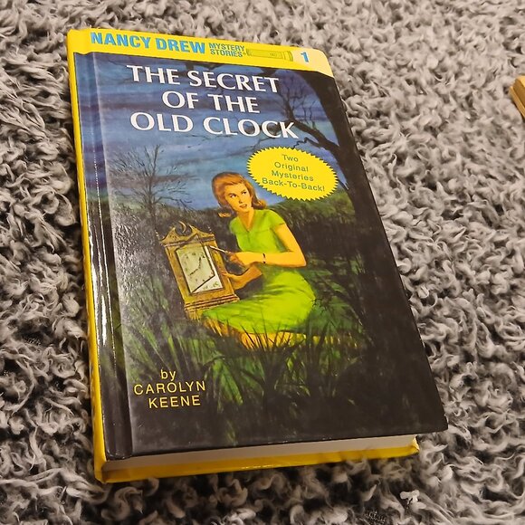 Nancy Drew The Secret of the Old Clock/The Hidden Staircase Double Feature Book - Picture 1 of 12